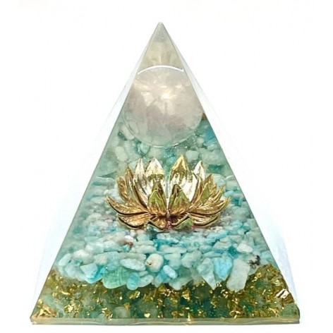 Orgonite Pyramid, Turquoise