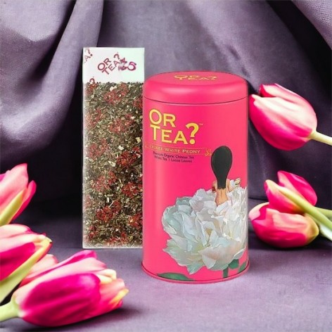 Or-Tea, Lychee White Peony Organic white tea