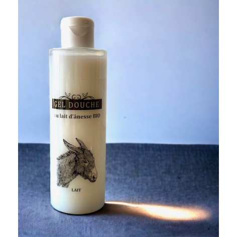 Organic donkey milk shower gel