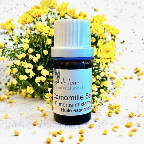 Organic wild chamomile essential oil