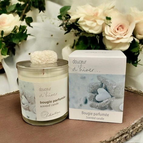 Winter softness scented candle