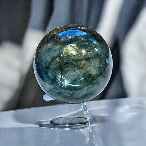 Labradorite sphere