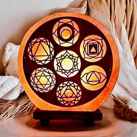 Salt Lamp 7 Chakras