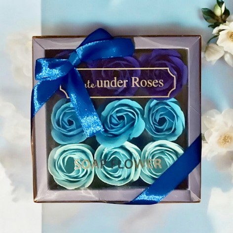 Coffret savons de roses